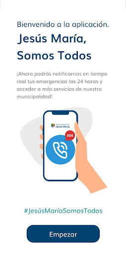Android application Jesús María, Somos todos screenshort