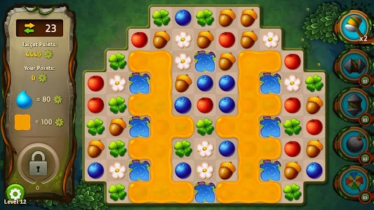 Match 3 Games - Forest Puzzle Unknown