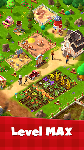 Happy Town Farm Games - Farming & City Building 1.5.6 screenshots 2