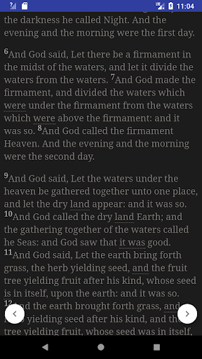 Bible King James Screenshot