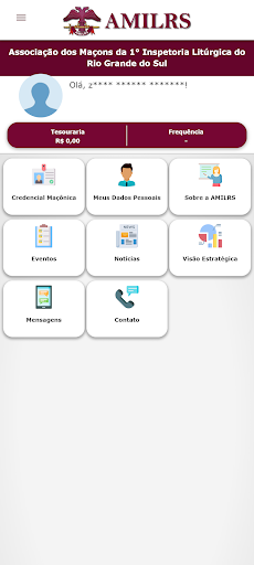 Android application AMILRS screenshort