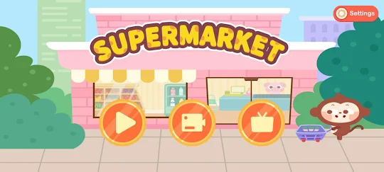 Supermarket Games - DuDu儿童超市购物