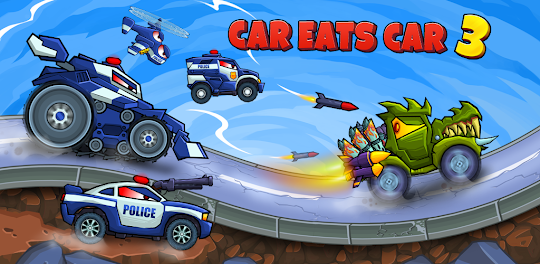 Car Eats Car 3 - 레이싱 게임