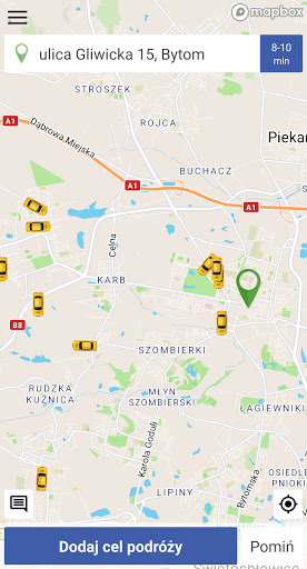 Neks Taxi Screen 2