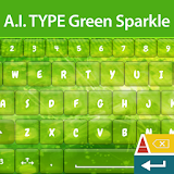 A. I. Type Green Sparkle א icon