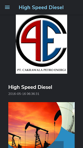 Cakrawala Petro Energy Screen 3