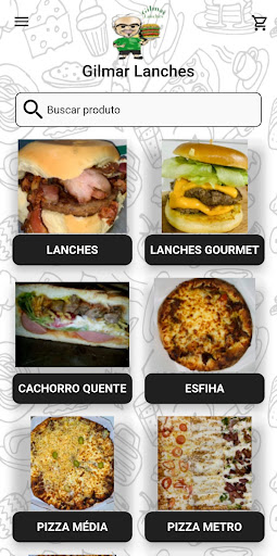 Gilmar Lanches Screen 2