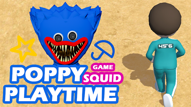 #1. Poppy Playtime Game Squid 3D (Android) By: P4GAMES