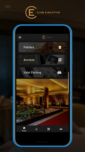 Android application Club Ejecutivo screenshort