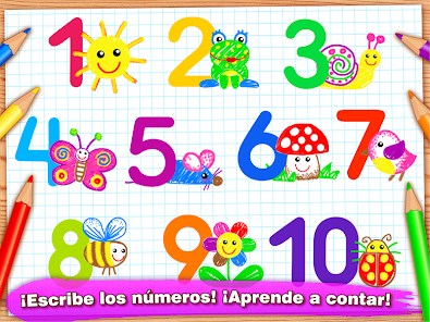 123 Dibuja. Números para niños - Apps en Google Play