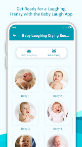 Captura de Pantalla 5 Baby Laugh : Baby Cry Sounds android