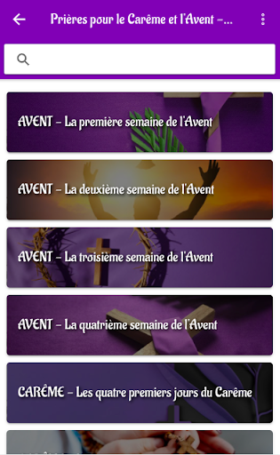 Prières pour le Carême,lAvent Screen 2