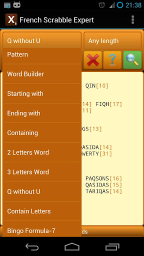 Word Expert - French (for SCRABBLE)  screenshots 7