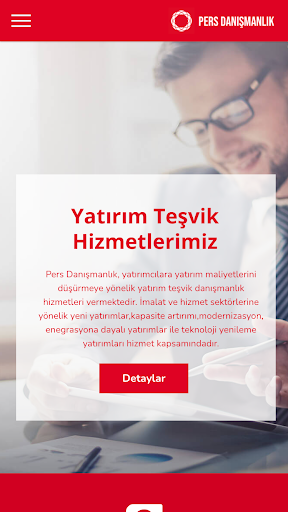 Android application Pers Danışmanlık screenshort