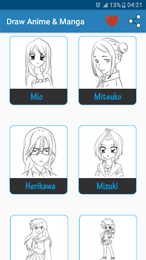 Draw Anime & Manga Screen 2