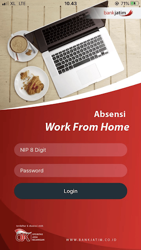 Android application Jatim Presences screenshort