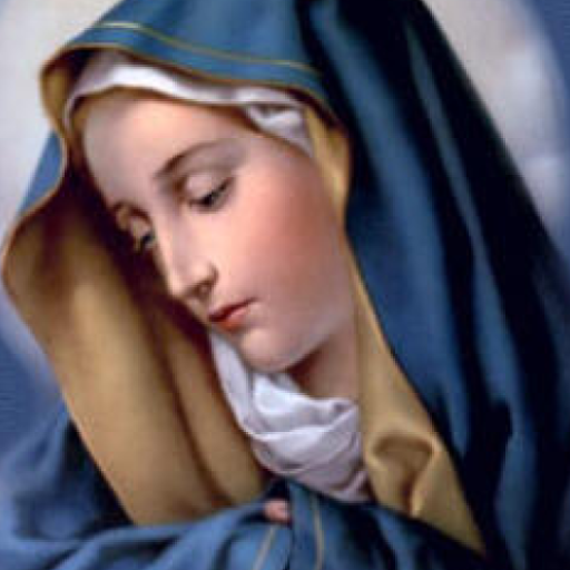 Oración a la Virgen Dolorosa logo