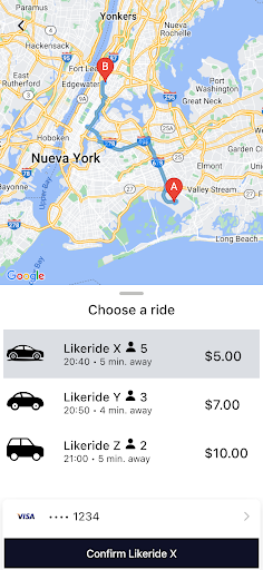 LikeRide Screen 3