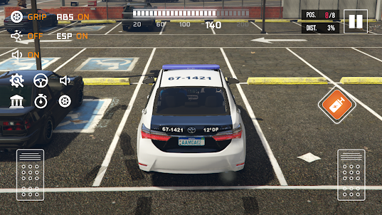 Corolla Toyota Police Car Game