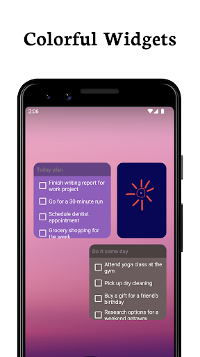 Screenshot of Color Note Diary - RainbowPad