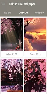 Sakura Live Wallpaper 3D
