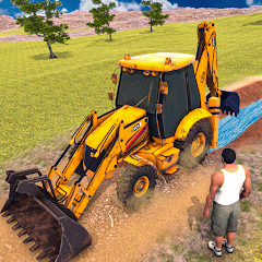 Excavator Tractor and JCB Game Mod