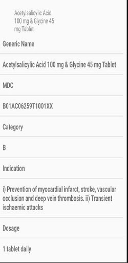 Malaysia Drug Guide Screen 2