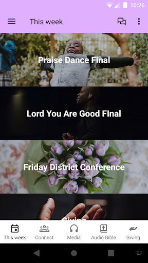 Android application EOP Ministries screenshort