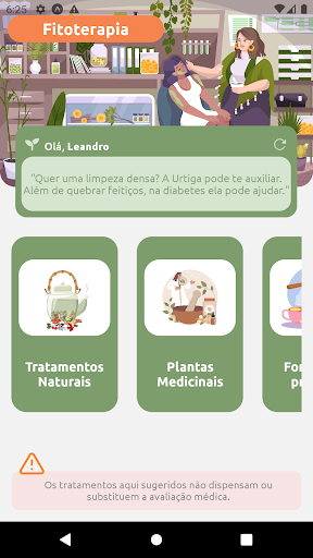Android application Fitoterapia-Plantas Medicinais screenshort