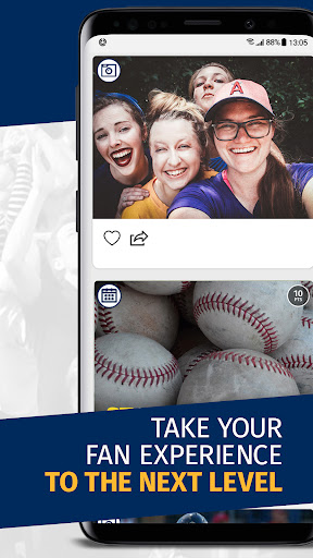 Android application Burlington Bees FanZone screenshort