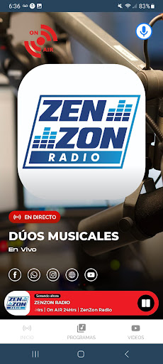 ZenZon Radio Screen 2