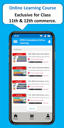 STEPs Foundation Online Learni Screen 2