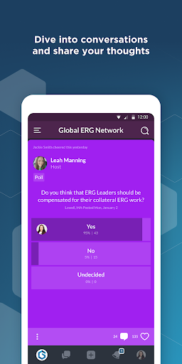Screenshot of Global ERG Network
