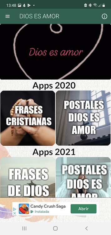 Dios es Amor, postales - 1.0.0 - (Android)