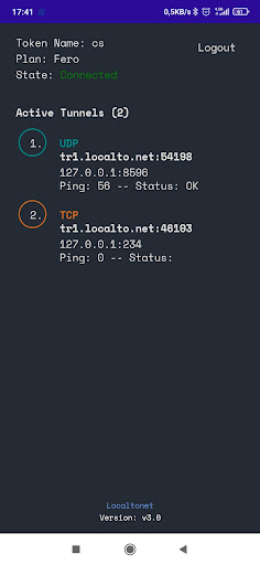 Localtonet Screen 2
