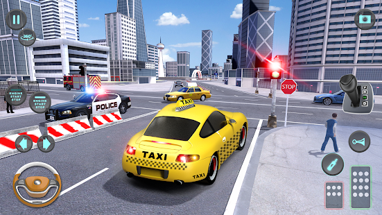 Stadt Taxi Fahren: Taxi Spiele Screenshot