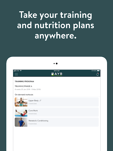 AYB Nutrition and Training