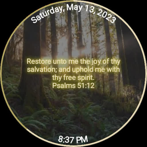 Restore Bible Watch Face logo