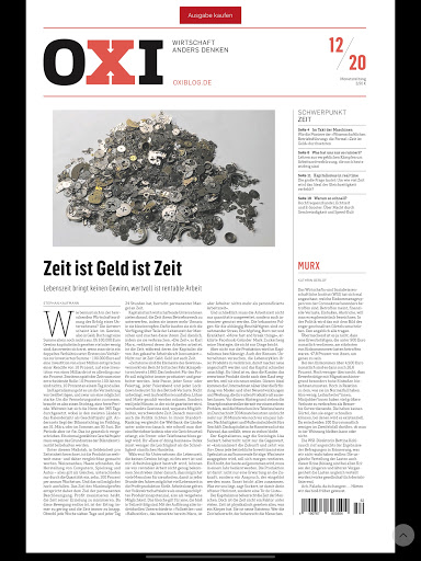 OXI - Wirtschaft anders denken