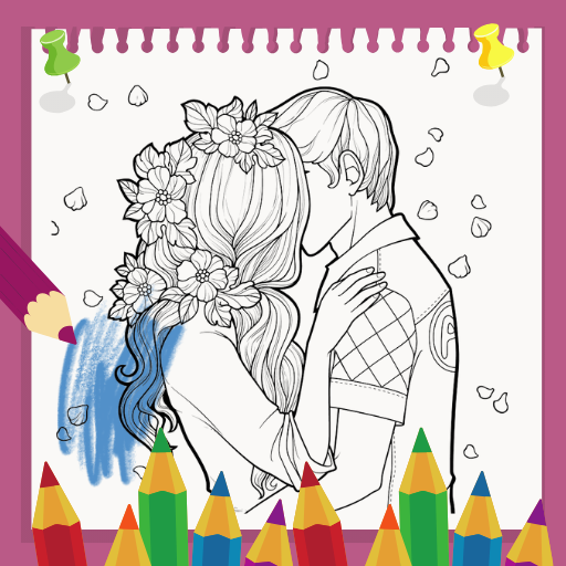 Valentine Love Coloring Book Download on Windows