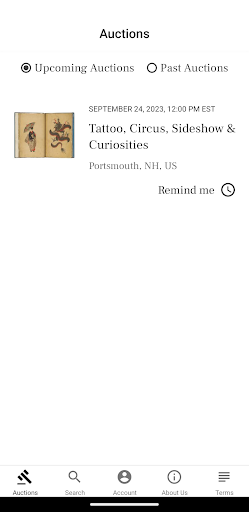 Android application Bray & Co. Auctions screenshort