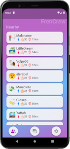 FrenCrew: make Friends, Chat