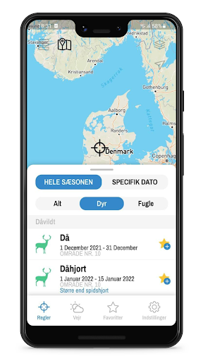 Jagttid & Revir Screen 2