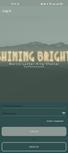 Android application Shining Bright screenshort