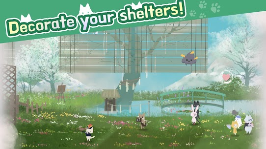 Cat Shelter and Animal Friends v1.1.2 Mod Apk (Free Shopping/Unlock) Free For Android 5