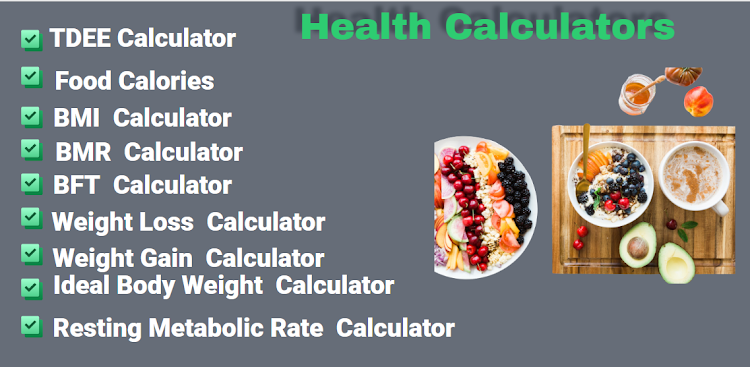 Health Calculators, BMI, BMR - 1.0.15 - (Android)