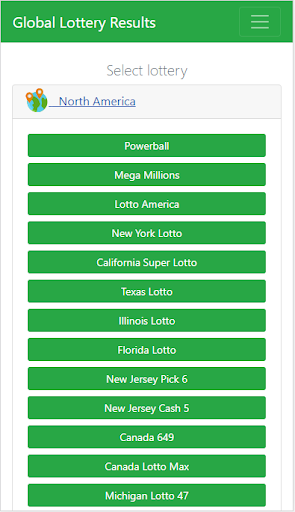 World Lotto Results Screen 2