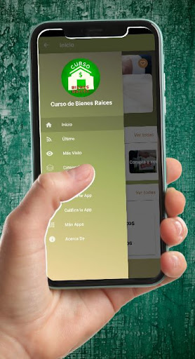 Android application Curso de Bienes Raices screenshort