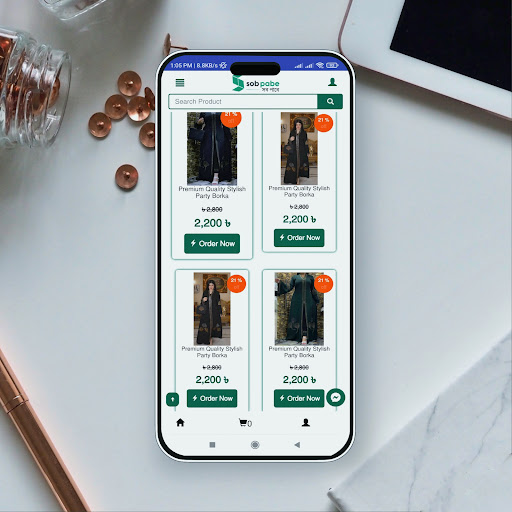 Sobpabe Ecommerce App Screen 2