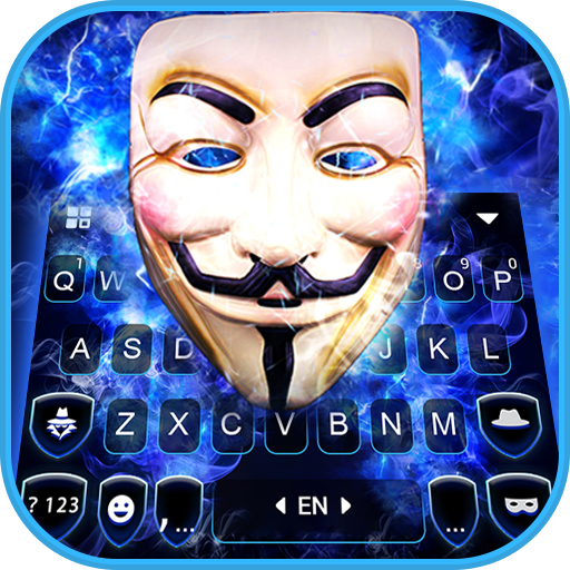 Lightning Anonymous Keyboard B logo